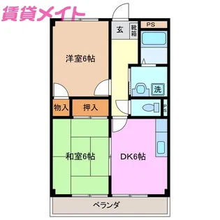 花水木【1階】の間取り
