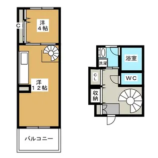 レヴァンテ【2階】の間取り