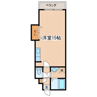 ノースコート新橋【2階】の間取り