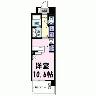 ネクサス千間台【3階】の間取り