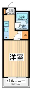 フジコーポかしわ台【3階】の間取り