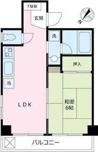 ホーム川嶋【2階】の間取り