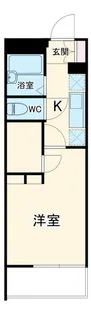 レオパレスサクラ土合【3階】の間取り