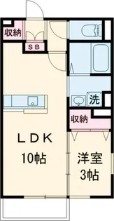 メイフェア【2階】の間取り