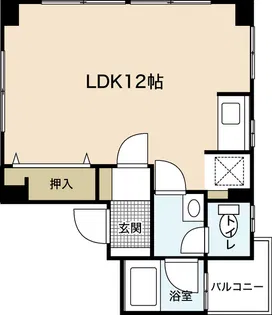 ロックキャッスル【4階】の間取り