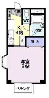 陽々館【1階】の間取り