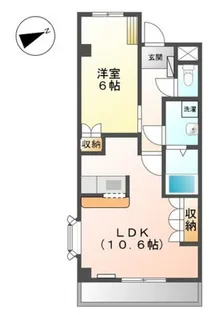 サンキャッスル【2階】の間取り