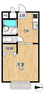 ベルエアガーデン6 Bel Air GardenVI【3階】の間取り