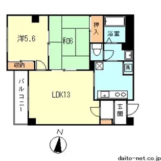 グレイスコート【3階】の間取り