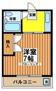 パインエイト【1階】の間取り