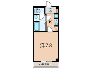 エースタイル川崎【3階】の間取り