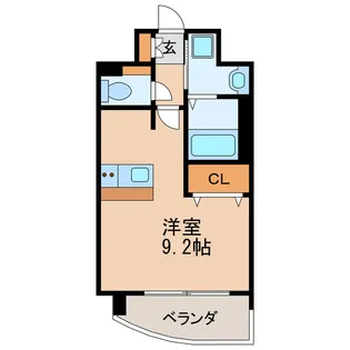 プレサンス新栄リミックス【8階】の間取り