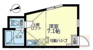 ユナイト弘明寺カールシュミット【1階】の間取り
