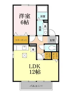 CREST SOCIA (クレストソシア)【1階】の間取り