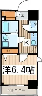 エスリード名古屋STATION WEST【4階】の間取り
