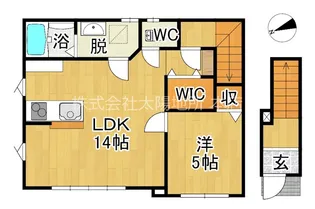ユアフル西ヶ丘 B棟【2階】の間取り