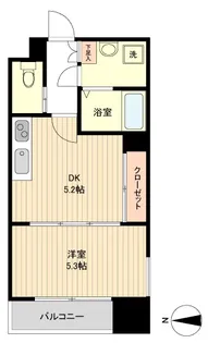 La Douceur片平【11階】の間取り