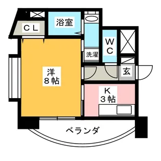テイガンII【2階】の間取り