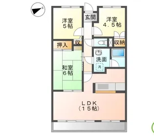 Kagamiharaヒルズ【1階】の間取り