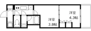 GENOVIA世田谷桜【3階】の間取り