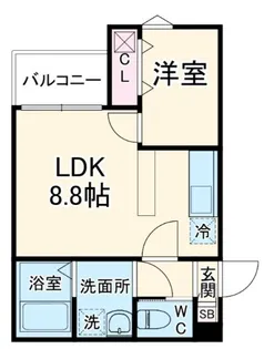 fika桶川【2階】の間取り