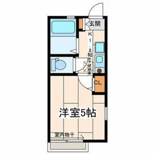 アーバンホームズ【1階】の間取り