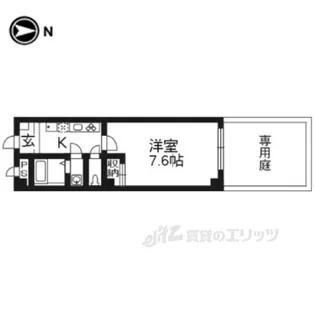 G・F東本願寺【1階】の間取り