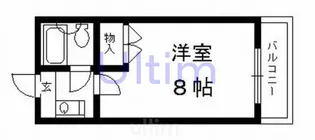 シティハウス丹波橋【2階】の間取り
