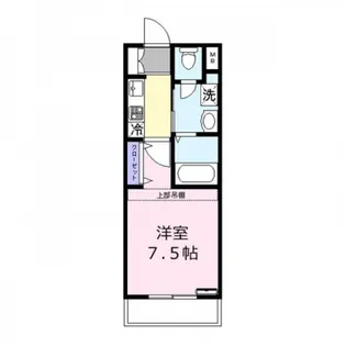 アプランドルふじみ野【2階】の間取り