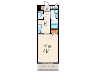 ERIOS COURT折尾【2階】の間取り