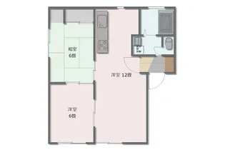 シースクエアII【2階】の間取り