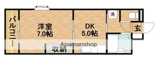 グランテット【2階】の間取り