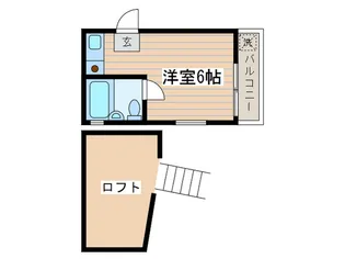 メゾン小林【2階】の間取り