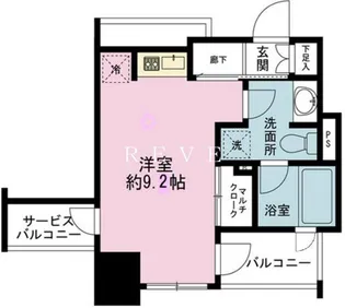 クラッシィハウス神田美土代町【6階】の間取り