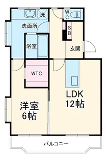 サクセスマンションヨシカワII【3階】の間取り