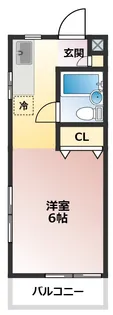 チェリーハウス【1階】の間取り