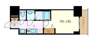 プレサンス広小路通今池【8階】の間取り