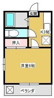 SKハイム【1階】の間取り