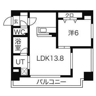 ペルテ金山【7階】の間取り