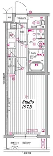 ガーラ・ヴィスタ練馬【4階】の間取り