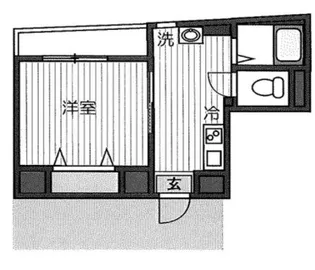 第53シンエイビル【3階】の間取り