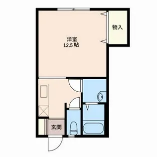 ノーブル氷見II【1階】の間取り