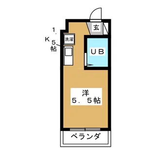 エミグランド妙蓮寺【1階】の間取り