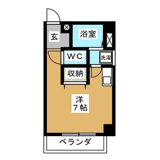プレジール元八事【2階】の間取り