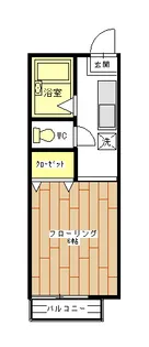 ユーハイツ【1階】の間取り