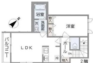 メゾンボヌール【2階】の間取り