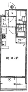 S-FORT八王子南【4階】の間取り