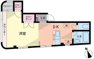 WIN奥沢【2階】の間取り