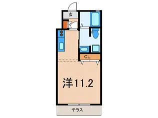 スタ-ヴァレイサンク【1階】の間取り