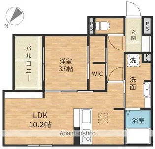 D-Hills矢崎町【1階】の間取り
